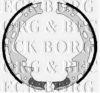 BORG & BECK BBS6003 Brake Shoe Set